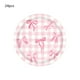 thumbnail image 3 of Lunxisen 24 Pcs WhalinValentine's Day Tableware Set for Red Pink Heart Disposable Party Decorations Paper DinnerwarePlate Napkin for Weddings Anniversary Party Supplies, 3 of 8