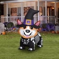 thumbnail image 2 of Skeleton Corgi Airblown Yard Inflatable, Multicolor, 3.5', Halloween by Way To Celebrate, 2 of 8