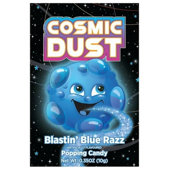 Cosmic Dust Blastin' Blue Razz Popping Candy (UK) 10g