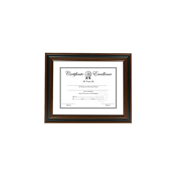 Staples 8.5" x 11" Plastic Certificate Frames  3/Pack ST20190-CCVS