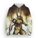 thumbnail image 5 of Sudadera con capucha para hombre con estampado 3D de Marvel Wolverine, estilo hip hop callejero, informal, para deportes al aire libre, fitness, moda para hombre, 5 of 5