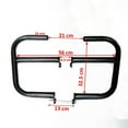 thumbnail image 3 of Fits Royal Enfield Interceptor 650 Large Engine Leg Guard Crash Bar Steel, 3 of 5