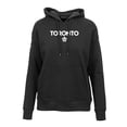 thumbnail image 2 of Women's Levelwear Black Toronto Maple Leafs Adorn City Capsule Pullover Hoodie, 2 of 3