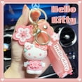 thumbnail image 2 of LLavero de Hello Kitty, colgante de muñeca de dibujos animados Kawaii, llavero de mochila, accesorios de adornos, regalos de joyería para bolso de amigos, 2 of 4