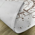 thumbnail image 5 of Ambesonne Compass Place Mats Set of 4, Retro Paint Splashes, Standard Size, Umber, 5 of 6