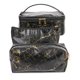 thumbnail image 1 of Organizador de bolsas de maquillaje WONSAMAM, paquete de 3 bolsas para cosméticos de viaje, 1 of 7