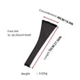 thumbnail image 3 of relayinert Woven With Drawstring And Elastic Band, Reusable Breathable Cap, for Ultra-Elastic, Durable Material, Designed Braided black, 3 of 6