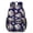Pioneer Flower Floral Print Pattern-3, variant on Pioneer Flower Floral Print Pattern 17" School Backpacks for Teens,Waterproof Oxford Fabric,S-Shape Padded Straps for School,Travel,Hiking,Camping
