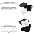 thumbnail image 4 of MetalJC Stainless Steel Multi-Layered Braided Leather  Bracelet for Men, Fashion Jewelry Gifts, 4 of 4