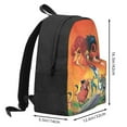thumbnail image 2 of Lion Kin Backpack Computer Bag Hiking Bookpack Travel Backpack For Adult 16.5in, 2 of 7