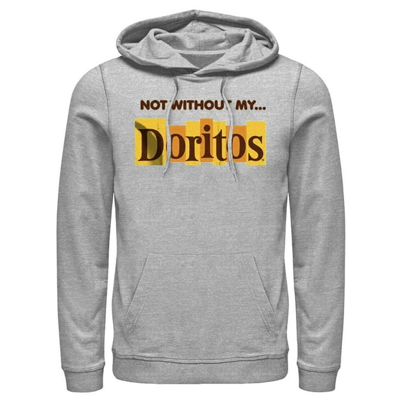 Men's Doritos Not Without My… Original Logo  Pull Over Hoodie Athletic Heather Medium