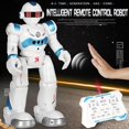 thumbnail image 3 of tredstone RC Robot Gesture Control Intelligent Remote Control Robot Blue Style B, 3 of 9