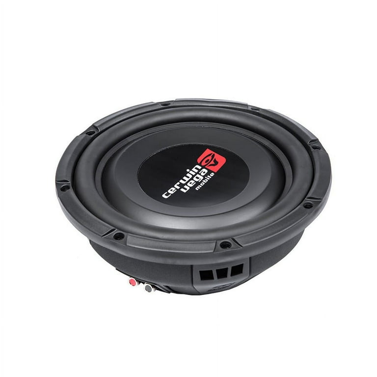 VEGA PRO SHALLOW 600 Watts Max 10-in Dual Voice Coil Subwoofer
