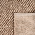 thumbnail image 4 of AFFERTO Natural Wool & Cotton Pebble Braided Rug – Ivory Textured Contemporary Living Room Carpet, 4 of 5
