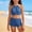 Navy, variant on Big Girls Two Pieces Swimsuits Straps Tropical Style Bikini Sets Solid Color Lightweight Bathing Suit Training Swimsuit Swimwear For Girls,Mint Green,15-16Y