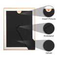 thumbnail image 2 of Unique Bargains Glass Picture Frame for Tabletop Display for Classy Home Decor Gold -3Pcs 4x6, 2 of 6