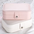 thumbnail image 4 of Jewelry Box- Portable Travel Box, Small Two-Layer Jewelry Organizer, 4 of 4