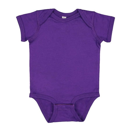 

Infant Fine Jersey Bodysuit Pro Purple NB