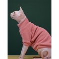 thumbnail image 4 of Cat Sweaters for Cats Only Autumn Winter Fashion Pullover Solid Soft Ribbing Sweaters Turtleneck Pet Clothes for Cat Sphynx Cat Sweaters, 4 of 6