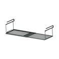 thumbnail image 3 of Organizador extensible debajo del gabinete, estante organizador para refrigerios en el mostrador de la oficina negro, 3 of 8