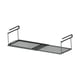 thumbnail image 3 of Organizador de estantes extensible debajo del gabinete para mostrador de alimentos y oficina negro, 3 of 8