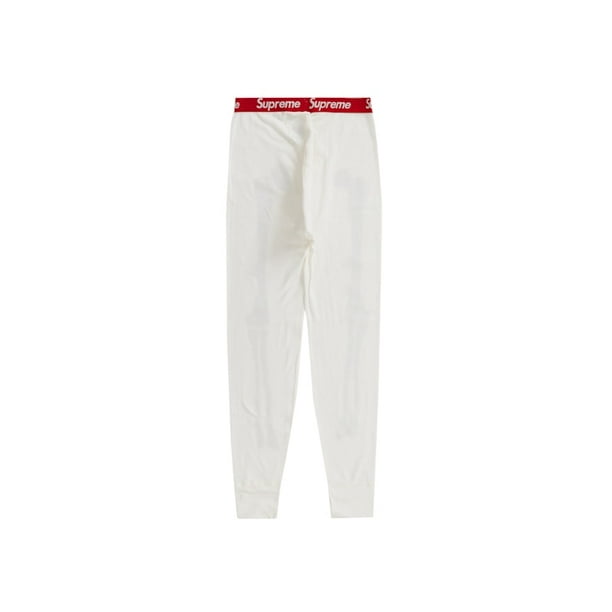 Supreme Unisex Hanes Bones Thermal Pant (1 Pack) Natural, from