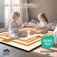 thumbnail image 4 of ODIKA 5'x7' Machine Washable Non-Slip Area Rug, Art Style with Bold Geometric Shapes and Classic Appeal High Traffic Rug, Beige, 217353, 4 of 5
