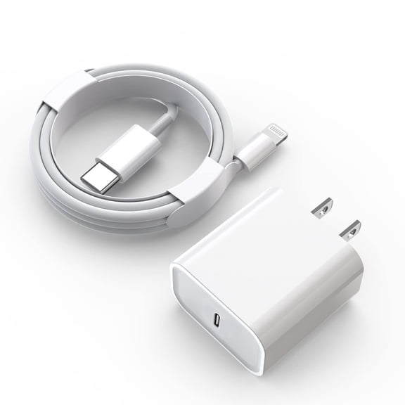 TYPPKMM Compact USB-C Fast Wall Charger, Compatible with Android Phones, Tablets, Cameras