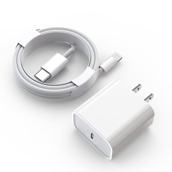 TYPPKMM Compact USB-C Fast Wall Charger, Compatible with Android Phones, Tablets, Cameras