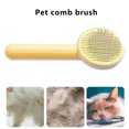 thumbnail image 3 of Sywqhk Peine para depilación de perros, aguja para gatos, recortador de pelo, herramienta de aseo (amarillo y blanco) Sywqhk Para estrenar, 3 of 8