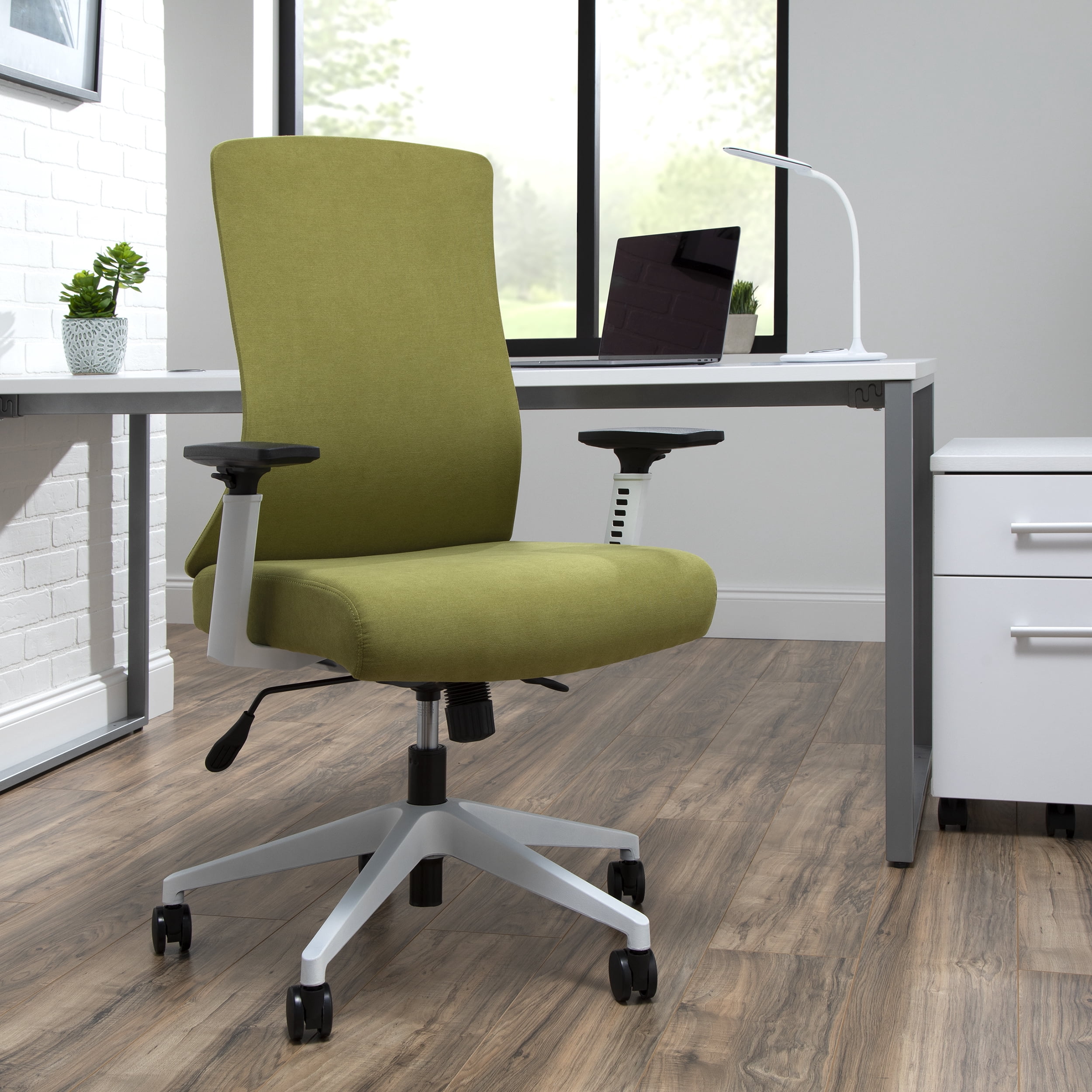 HON Basyx Commercial-Grade Hive Designer Task Chair, Moss Green (BSX144VA84W)