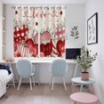 thumbnail image 4 of Pink Valentines Day Kitchen Curtains Window Panels, Love Heart Eucalyptus Botanical Rustic Insulated Window Treatment Curtain, Grommet Curtains for Bedroom/Living Room/Bathroom, 2 Piece 52"Wx63"L, 4 of 8