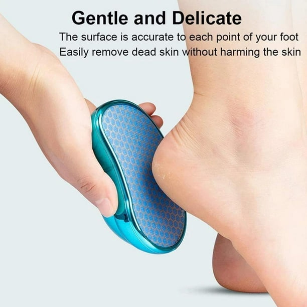 Bare August Glass Foot File Callus Remover- Heel Scraper & in