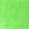 thumbnail image 1 of Ahgly Company Indoor Square Oriental Green Industrial Area Rugs, 8' Square, 1 of 4