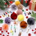 thumbnail image 3 of XmhyTop-A 10 Pcs Faux Fur Pom Pom Fluffy Balls,with Tiny Cord for Hat Shoes Hair Pins Earrings Necklace Accessories,3.9inch,Pink, 3 of 4
