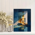 thumbnail image 2 of Geometric Abstract Sunlight Canvas Print Modern Minimalist Wall Art for Living Room Bedroom Office Decor, 2 of 8