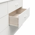 Mainstays Classic 6 Drawer Dresser, White