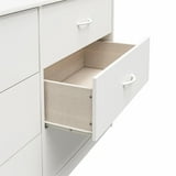 Mainstays Classic 6 Drawer Dresser, White - Walmart.com