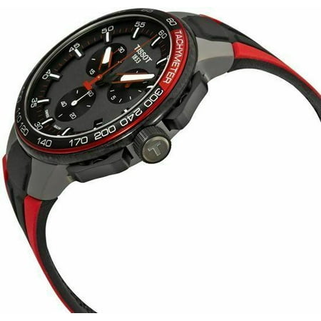 ブラウン×ピンク TISSOT 腕時計 メンズ T-レース サイクリング