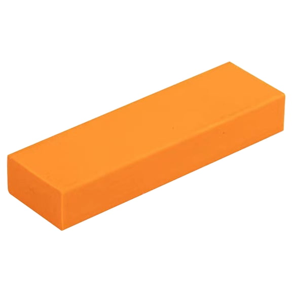 FXMLRLK 1 Pcs Stainless Steel Scratch Eraser, Stainless Steel Scratch Remover for Kitchen Bathroom Household Removing Water Stains and Rust (Orange)