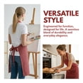 thumbnail image 4 of Unique Bargains Long Waist Polyester Cooking Apron 35.4" x 26.4" Red Fine Stripe, 4 of 6
