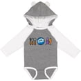 thumbnail image 3 of Inktastic Surfing Eat Sleep Surf Boys or Girls Long Sleeve Baby Bodysuit, 3 of 5