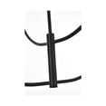 thumbnail image 5 of Living District Nyomi 36" 4-Light Metal/Glass Chandelier in Black/White, 5 of 8