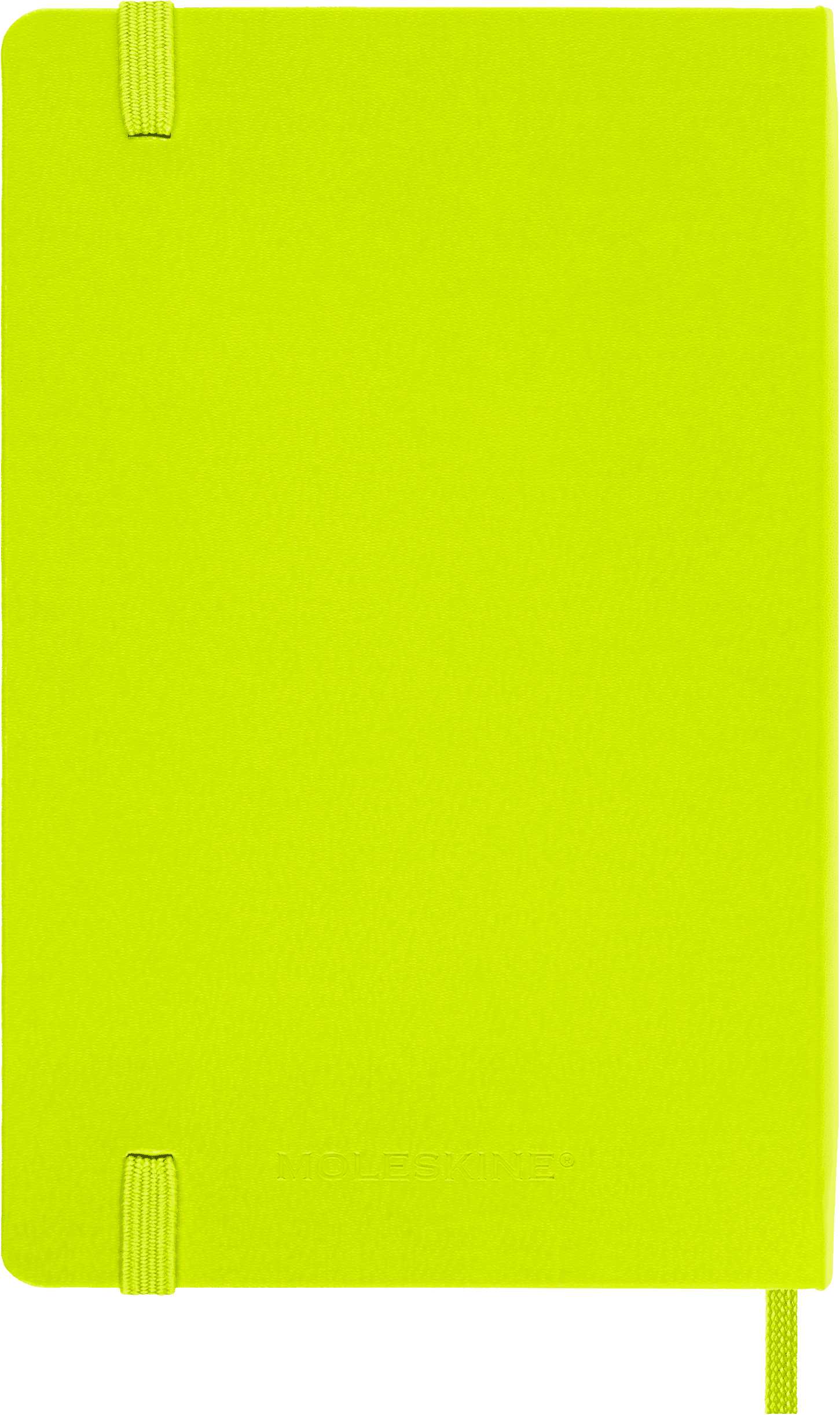 Moleskine Classic Notebook, Hard Cover, Pocket (3.5" x 5.5"), Lemon Green, 192 Pages