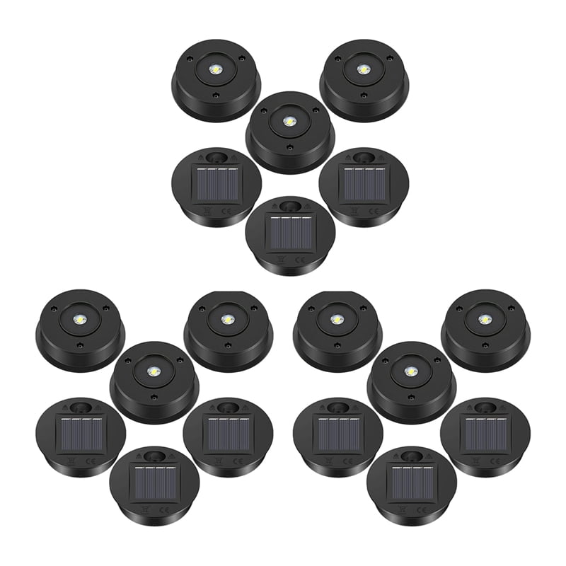 18 Pcs Solar Lights Replacement Top 7 Solar Lantern Parts LED Solar