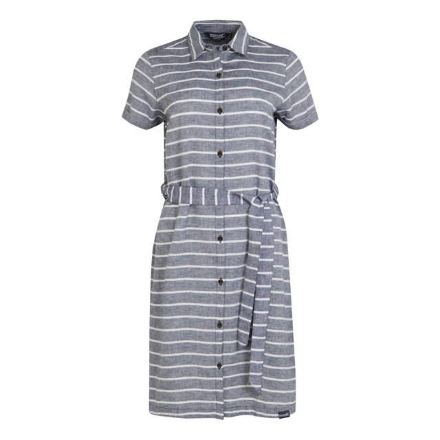 Regatta Robe Chemise Rayée pour Femmes