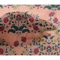 thumbnail image 4 of oneOone Viscose Chiffon Fabric Leaves & Floral Block Print Sewing Fabric BTY 42 Inch Wide, 4 of 4