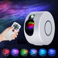 thumbnail image 2 of Proyector de estrellas láser LED, lámpara de nebulosa con luz de galaxia, iluminación para decoración de habitación navideña para niños y adultos, luz nocturna inteligente, 2 of 5
