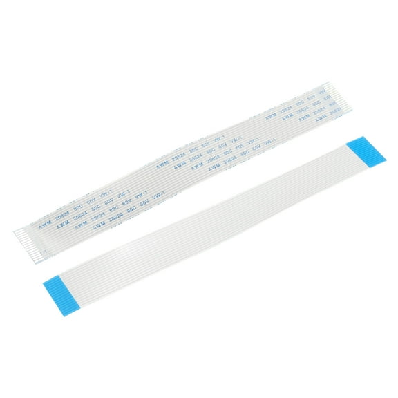 Uxcell Flexible Flat Cable Extension Cables 16 Pins 1.0mm Pitch 150mm A Type for DVD Player 6 Pack