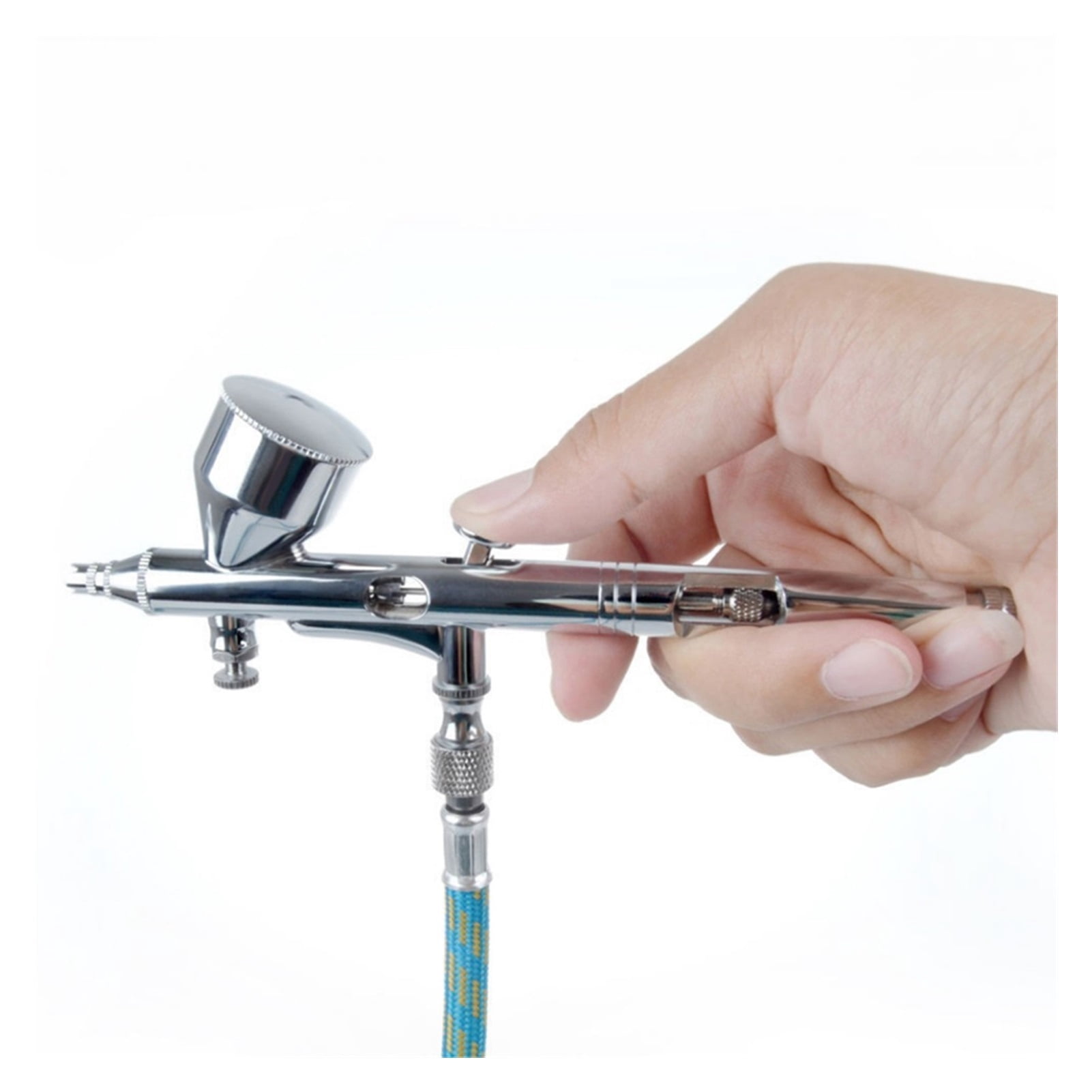 Dual Action Portable Airbrush Compressors Pen Machine Set Mini Kit Gun Makeup Air Brush With Accessories ,Versatile applications